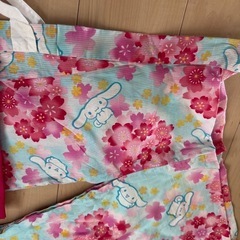 子ども　浴衣　シナモロールの画像