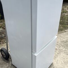 AQUA　アクア　2ドア冷凍冷蔵庫　AQR-13E8　126L　2021年製の画像