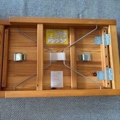 無印良品 パイン材 折りたたみテーブル 机の画像