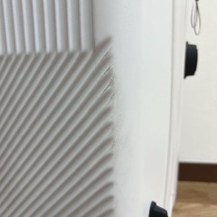 スーツケース キャリーケース Lサイズ 大容量 USBポート TSAロック 白 訳ありの画像