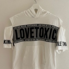 ✩LOVETOXIC✩ラブトキ ：子ども服2点セットプラスプールバック付の画像
