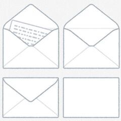 宛名書き♪出来高払い１通20円のお仕事の画像