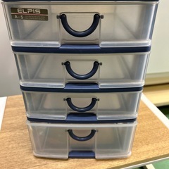小物 収納ケース 4段の画像