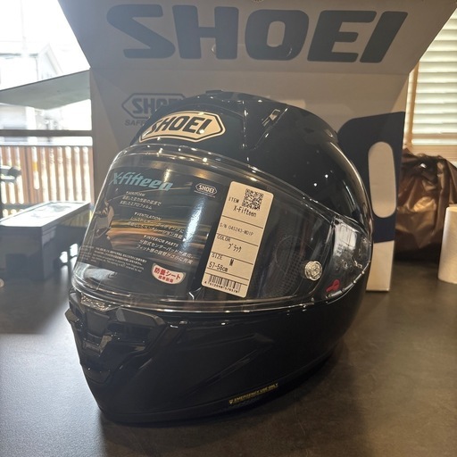 SHOEI X-FIFTEEN ブラック Mサイズ 新品 X-15