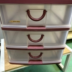 小物　収納ケース 3段の画像