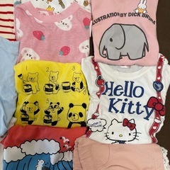 【美品】夏服95　キャラT10着セットの画像