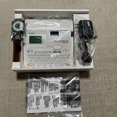 新品未使用品　カシオ　ラベルライター(ネームランドB i z)の画像
