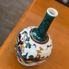 骨董品　九谷焼　角福印　花瓶の画像