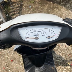 🌈本物実動　ＺＸ50 ライブDioAF35-1811855メーター4722km終了しましたの画像