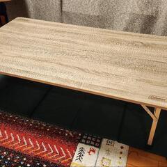 Coleman フォールディングリビングテーブル120 バッグ付の画像