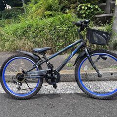 (お話し中）中古　子供車　AViGO SAVAGE 　マウンテンバイク　24インチの画像
