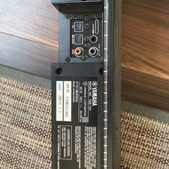 YAMAHA サウンドバーの画像