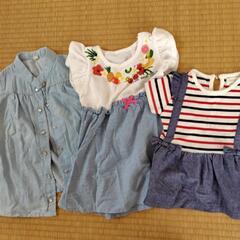 サイズ80、90、95、100女の子夏服12点の画像