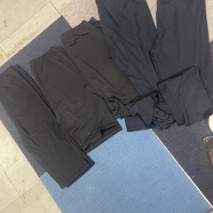 高10 インナーセット ヒートテックUネック 丸首長袖7枚 スパッツ5枚セットの画像