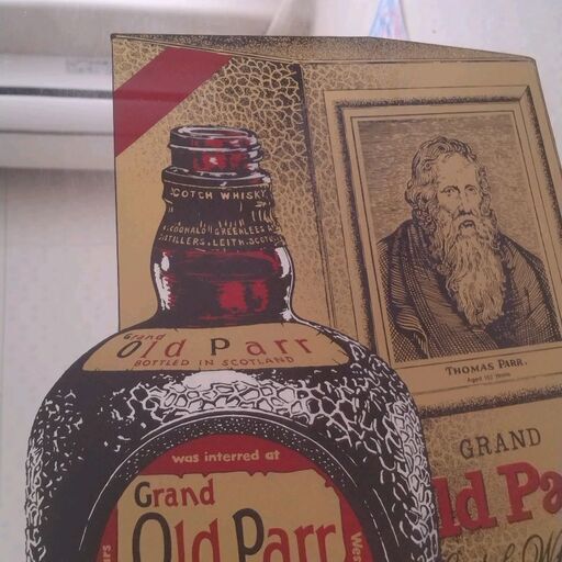 Old Parr オールドパー約38x45cmパブミラー壁掛け鏡 ウォールミラー Old Parr オールドパー パブミラー 壁掛け鏡 ウォールミラー
