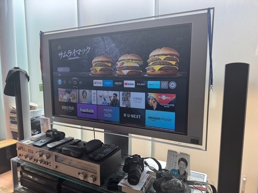 SONY ５２インチ液晶テレビ  純正テレビ台付
