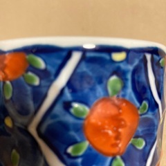 源右衛門窯 　青花柄　美品　湯飲み　有田焼き　波佐見焼き　　の画像