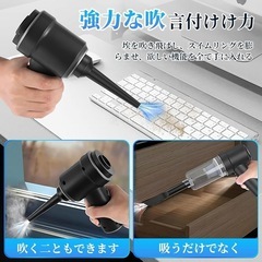 【新品未使用】ハンディクリーナー 車用 掃除機 ハンディ掃除機 25000PA Type-Cの画像