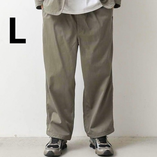 ほぼ新品　25SS ダイワピア39 TECH EASY TROUSERS TWILL L