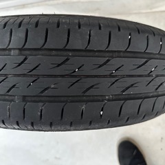 日産モコドルチェ純正 14インチ アルミホイール＋タイヤ4本セット 155/65R14 軽自動車サイズの画像