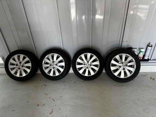 日産モコドルチェ純正 14インチ アルミホイール＋タイヤ4本セット 155/65R14 軽自動車サイズ