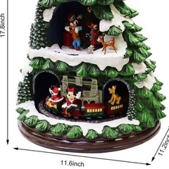 即日発送！Amazon販売価格¥58500 ディズニーアニメクリスマスツリーホリデーソングの画像