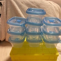 小さいタッパー10個