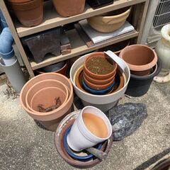 🌟文章お読みください🌟N-122　植木鉢　どれでもひとつ50円の画像