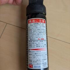 熊撃退スプレー（手製のケース付き）の画像