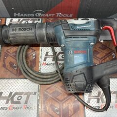 【中古】ボッシュ BOSCH GSH5 ハンマ ケース付き ※サイドハンドルの締め付けバンド欠品【ハンズクラフト佐賀】の画像
