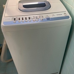 HITACHI NW-T73全自動洗濯機 2017年製 急ぎにて格安 那覇市内での取り引き  の画像