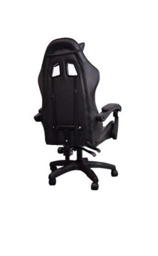 PLAYTECH（プレイテック）ゲーミングチェアブラック