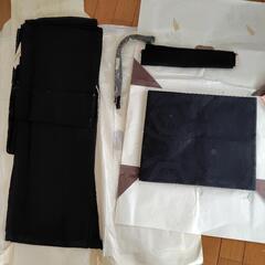 未使用 喪服 和装 着物 帯 帯上げ 帯締め 4点セット リメイ...