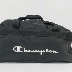 Champion チャンピオン スポーツバッグ ボストンバッグ ショルダーバッグ 2wayバッグ ブラック 幅68cm×マチ26cm×高さ24cmの画像