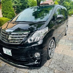 奇跡の低走行！アルファード極上Cパッケージ／24,700km・カスタム充実！低走行アルファード／ムーンルーフ・ナビ・フリップダウンモニター付／の画像