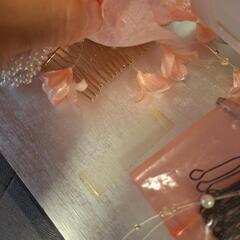 髪飾り 和装 小物 ヘアアレンジ 結婚式 七五三 着物 成人式 かみかざり ②の画像