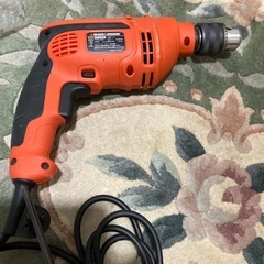 振動ドリル　BLACK&DECKER KR554REの画像