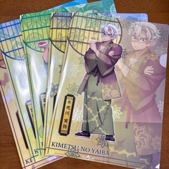 鬼滅の刃×くら寿司　クリアファイル　５枚セットの画像