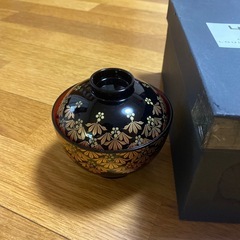 新品⭐︎蓋付きお汁茶碗5点セットの画像