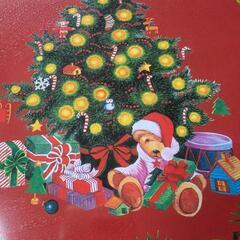 【中古】ブリキクリスマストレイの画像