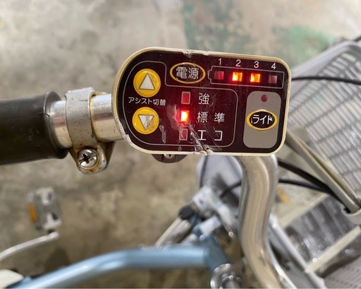 【7F19⑤】ブリヂストン 電動アシスト三輪自転車 18インチ