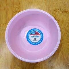 【新品未使用】Re-Play ボウル リプレイ ピンク（即決歓迎...