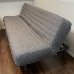 無印良品　美品！安すぎ！リクライニングソファベッドの画像