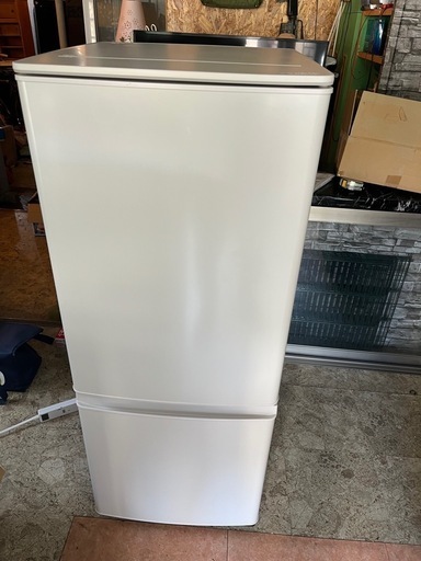 冷蔵庫　三菱　MR-P15H-W 2023年製