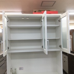 🌟春日市🌟NITORI🌟ニトリ🌟レンジボード🌟白🌟収納力抜群🌟キッチン🌟オシャレ🌟シンプル🌟の画像
