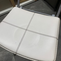 店舗、出張買取実施中★折りたたみ椅子　チェアー　ホワイト　白の画像