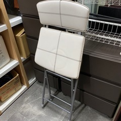 店舗、出張買取実施中★折りたたみ椅子　チェアー　ホワイト　白の画像