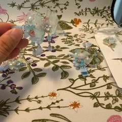 ケース、ヘアチュ　かんざし二つの画像