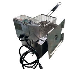★安吉 電気卓上フライヤー 単相100V フライヤー 卓上フライヤー 卓上電気フライヤー 業務用 厨房機器★の画像