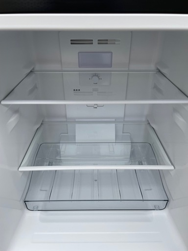 鏡面 2ドア 冷凍 冷蔵庫 右開き TWINBIRD 2023年 121L HR-GJ12